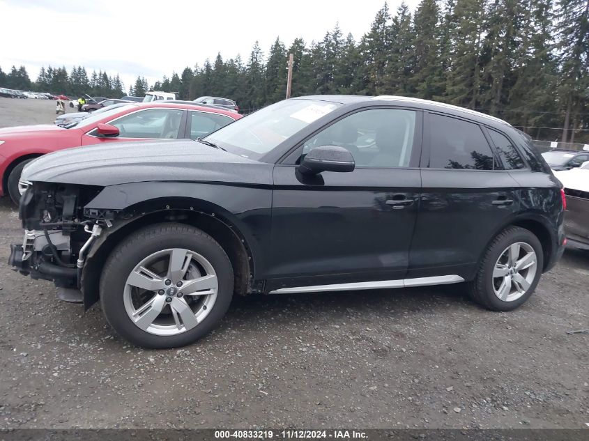 2018 Audi Q5 2.0T Premium/2.0T Tech Premium VIN: WA1ANAFY6J2025381 Lot: 40833219