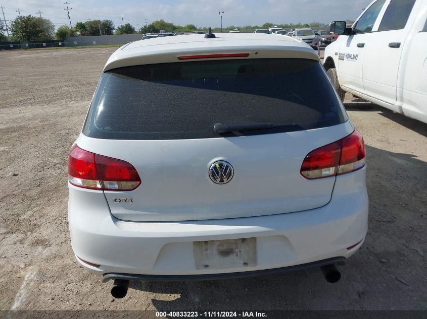 2012 Volkswagen Gti 4-Door VIN: WVWHD7AJXCW128979 Lot: 40833223