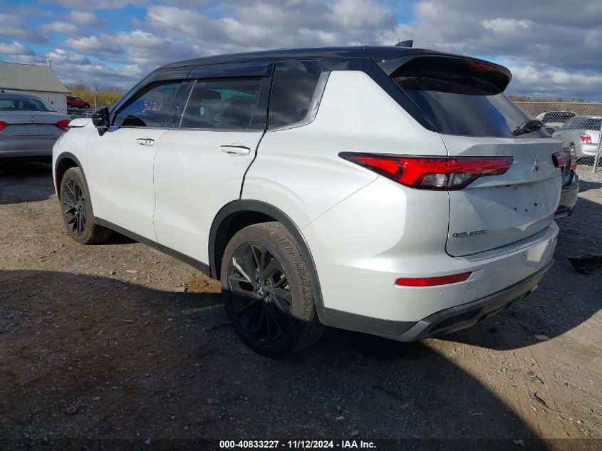 2023 Mitsubishi Outlander Sel 2.5 /Sel 40Th Anniversary /Sel Black Edition VIN: JA4J4VA88PZ010737 Lot: 40833227