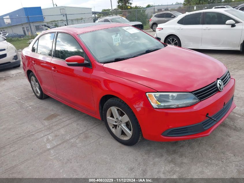 2011 Volkswagen Jetta 2.0L Tdi VIN: 3VWLL7AJ8BM131517 Lot: 40833229