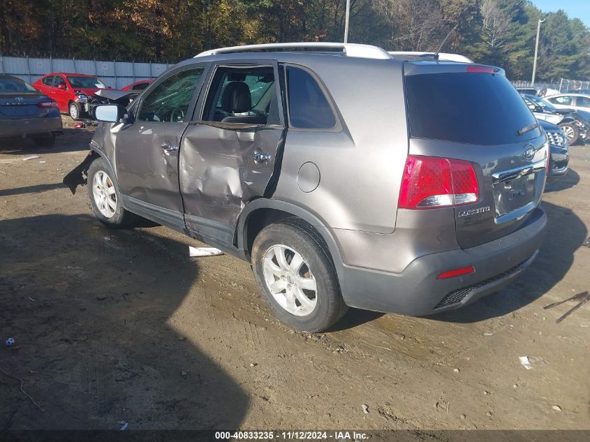 2013 Kia Sorento Lx VIN: 5XYKT3A64DG389116 Lot: 40833235