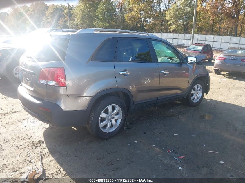 2013 Kia Sorento Lx VIN: 5XYKT3A64DG389116 Lot: 40833235