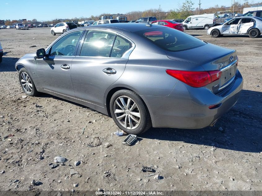 2014 Infiniti Q50 Premium VIN: JN1BV7AR8EM680796 Lot: 40833240