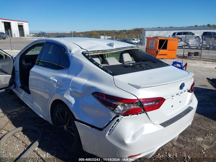 2022 Toyota Camry Xse Hybrid VIN: 4T1K31AK6NU590707 Lot: 40833243