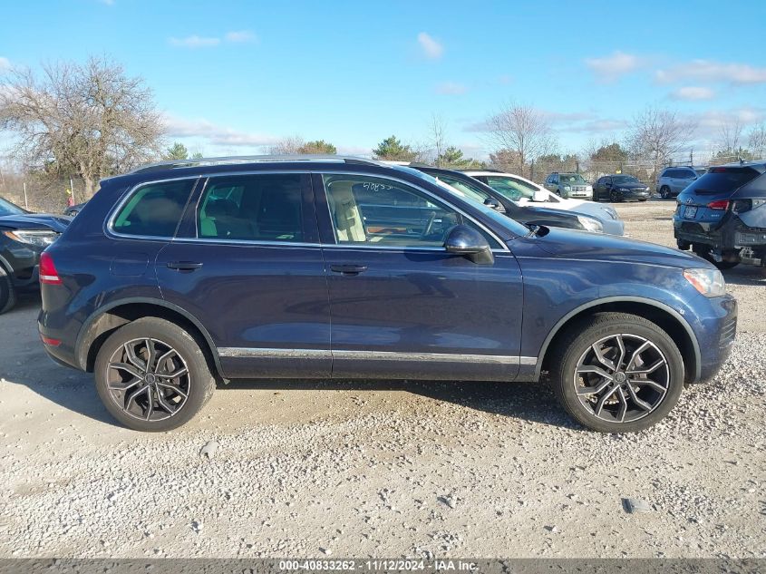 2012 Volkswagen Touareg Tdi Executive VIN: WVGFK9BP9CD005001 Lot: 40833262