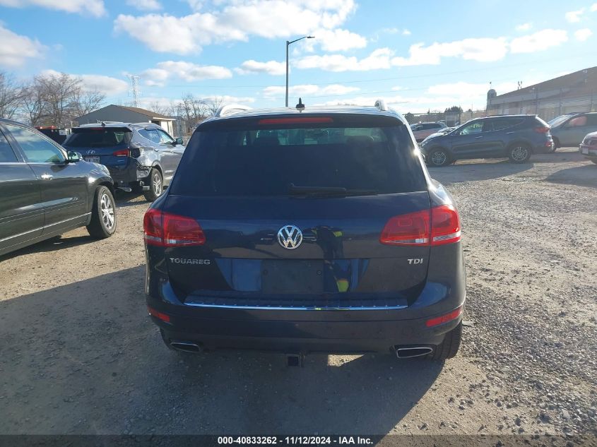 2012 Volkswagen Touareg Tdi Executive VIN: WVGFK9BP9CD005001 Lot: 40833262