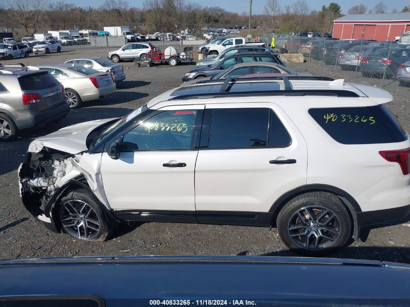 2016 Ford Explorer Sport VIN: 1FM5K8GT2GGA74841 Lot: 40833265