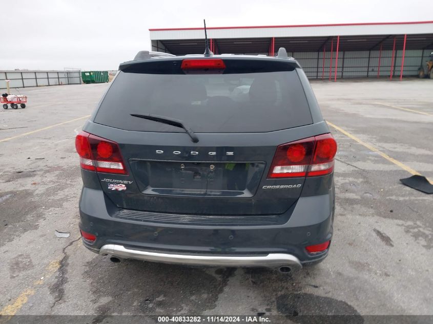 2018 Dodge Journey Crossroad VIN: 3C4PDCGG4JT277245 Lot: 40833282