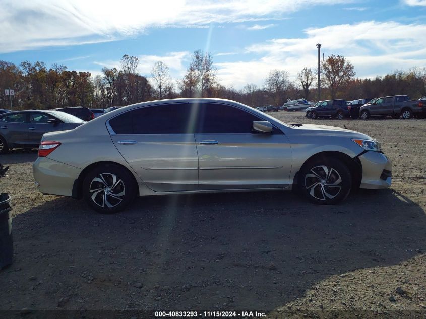 2016 Honda Accord Lx VIN: 1HGCR2F38GA194010 Lot: 40833293