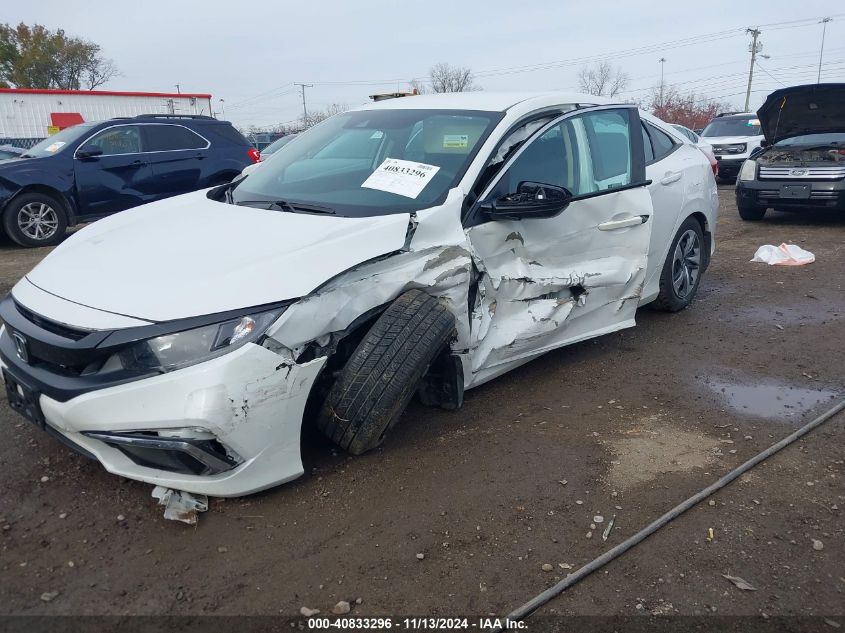 2019 Honda Civic Lx VIN: 2HGFC2F60KH542711 Lot: 40833296