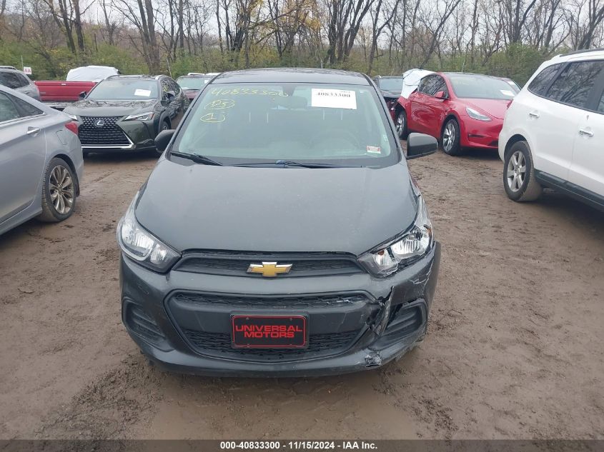 2018 Chevrolet Spark Ls Cvt VIN: KL8CB6SA0JC448828 Lot: 40833300