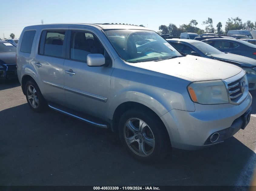 2012 Honda Pilot Ex-L VIN: 5FNYF3H51CB026048 Lot: 40833309