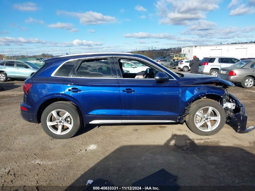 2023 Audi Q5 Premium 40 Tfsi Quattro S Tronic VIN: WA1ABAFY9P2141126 Lot: 40833331