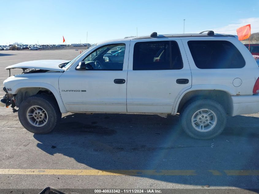 2000 Dodge Durango VIN: 1B4HS28N6YF105737 Lot: 40833342