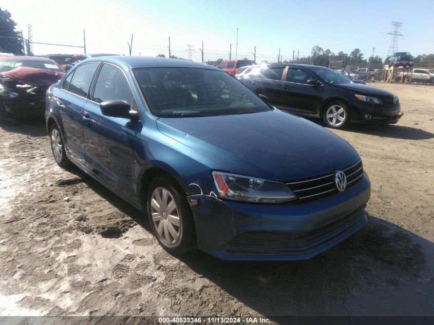 VIN 3VW267AJ6GM397323 2016 Volkswagen Jetta, 1.4T S no.1