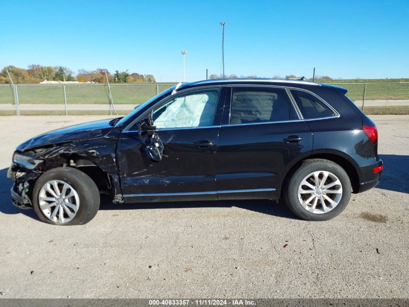 2014 Audi Q5 2.0T Premium VIN: WA1LFAFP8EA124664 Lot: 40833357