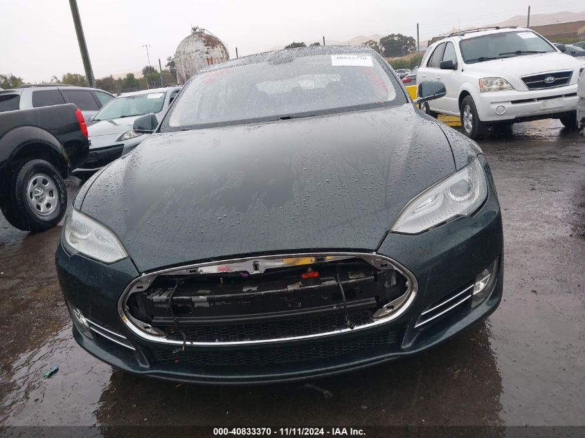 2014 Tesla Model S P85 VIN: 5YJSA1H14EFP36019 Lot: 40833370