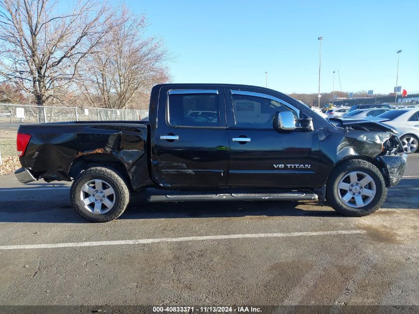 2005 Nissan Titan Le VIN: 1N6AA07B95N546750 Lot: 40833371