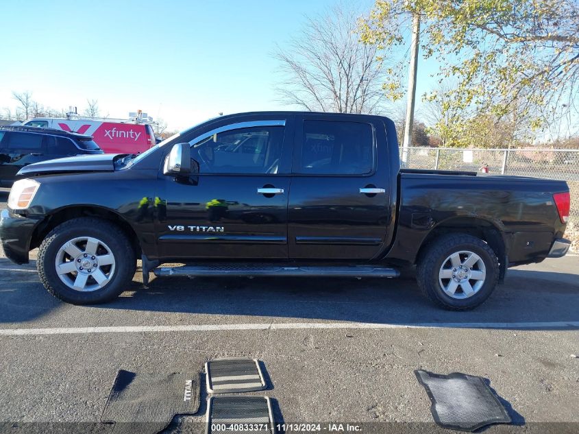 2005 Nissan Titan Le VIN: 1N6AA07B95N546750 Lot: 40833371