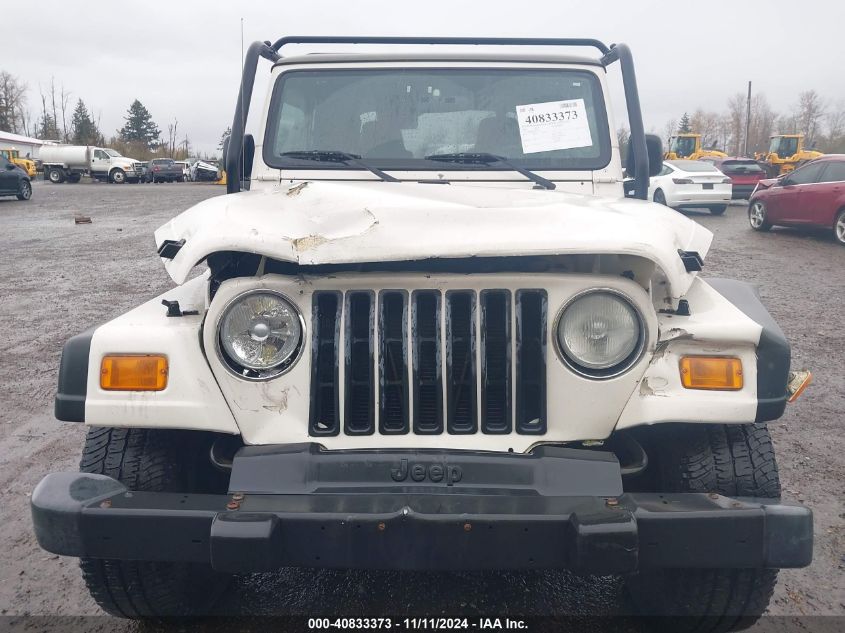 2003 Jeep Wrangler X VIN: 1J4FA39S73P352902 Lot: 40833373