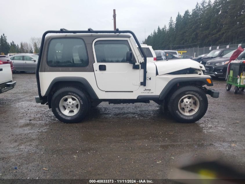 2003 Jeep Wrangler X VIN: 1J4FA39S73P352902 Lot: 40833373