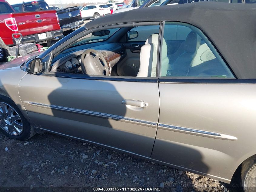 2004 Chrysler Sebring Limited VIN: 1C3EL65R74N362086 Lot: 40833375