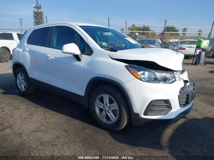 2021 Chevrolet Trax Fwd Ls VIN: KL7CJKSB0MB301086 Lot: 40833385