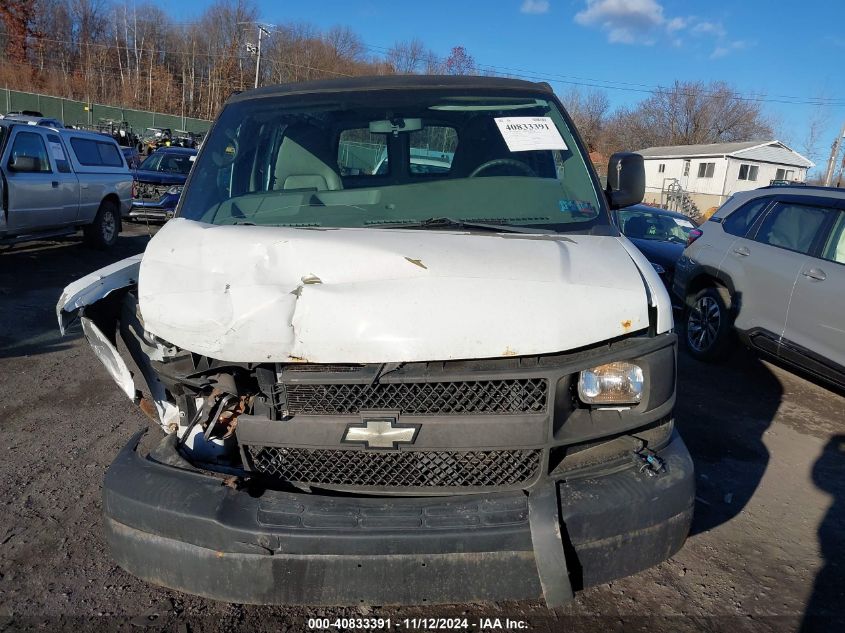 2010 Chevrolet Express Work Van VIN: 1GCUGADX8A1115189 Lot: 40833391