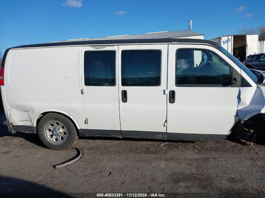 2010 Chevrolet Express Work Van VIN: 1GCUGADX8A1115189 Lot: 40833391