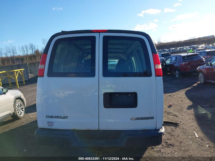 2010 Chevrolet Express Work Van VIN: 1GCUGADX8A1115189 Lot: 40833391