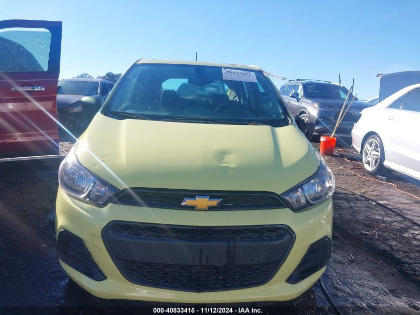 2017 Chevrolet Spark Ls Cvt VIN: KL8CB6SA2HC811415 Lot: 40833415