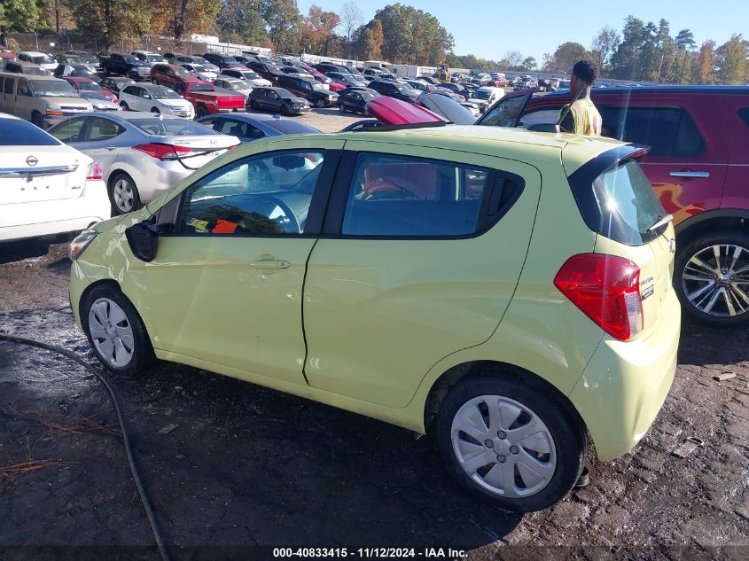 2017 Chevrolet Spark Ls Cvt VIN: KL8CB6SA2HC811415 Lot: 40833415