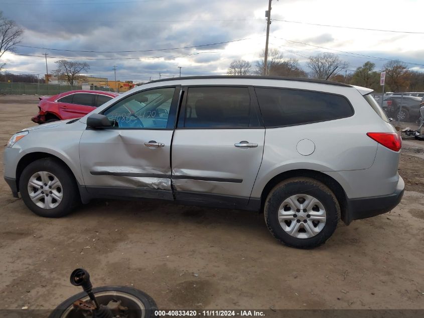 2011 Chevrolet Traverse Ls VIN: 1GNKRFED3BJ304487 Lot: 40833420