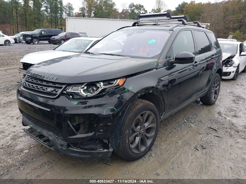 2019 Land Rover Discovery Sport Hse/Landmark Edition VIN: SALCR2FX1KH787489 Lot: 40833427