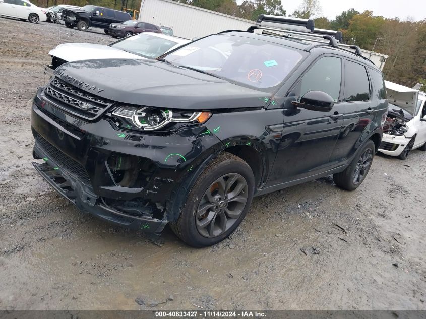 VIN SALCR2FX1KH787489 2019 Land Rover Discovery, Sp... no.2