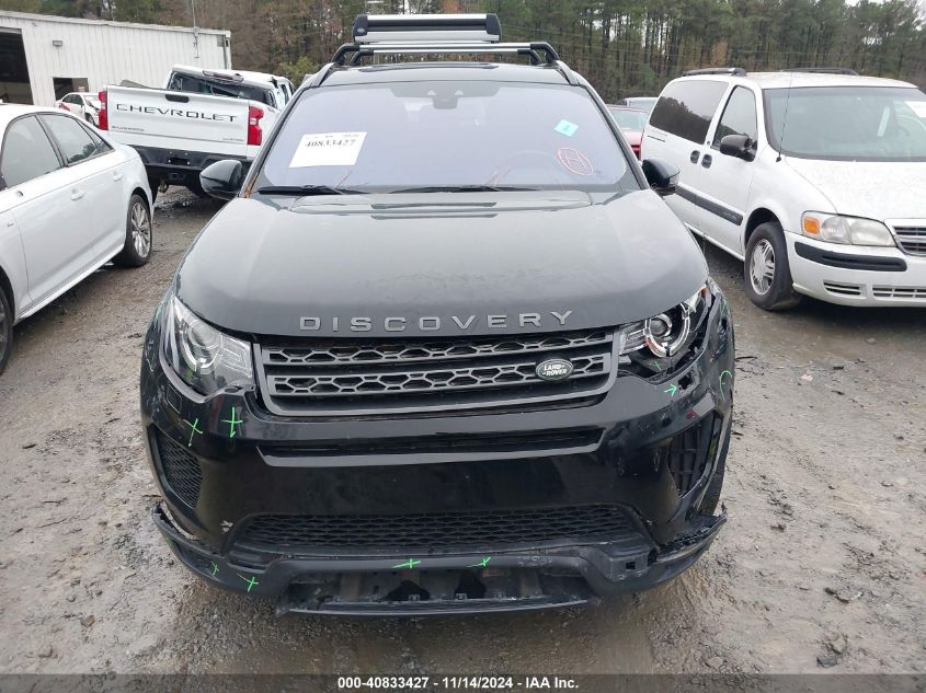 2019 Land Rover Discovery Sport Hse/Landmark Edition VIN: SALCR2FX1KH787489 Lot: 40833427