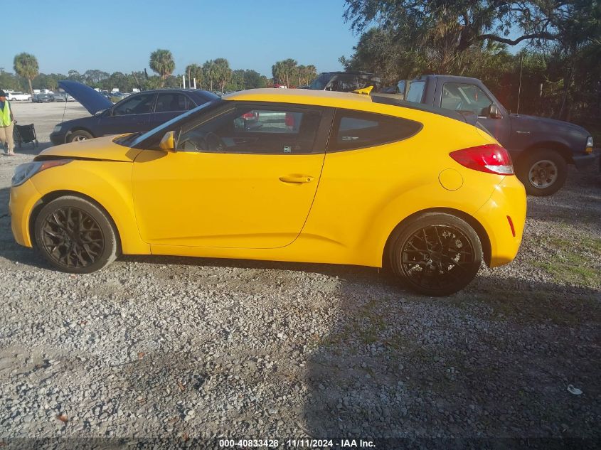 2017 Hyundai Veloster VIN: KMHTC6AD6HU306421 Lot: 40833428