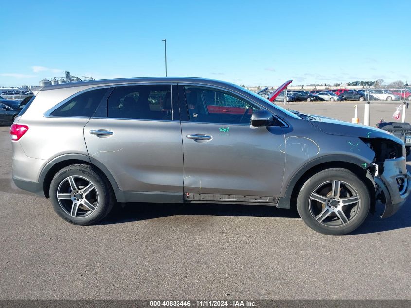 2016 KIA SORENTO VIN: 5XYPG4A31GG018912