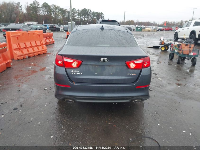 2015 Kia Optima Ex VIN: 5XXGN4A7XFG454542 Lot: 40833456