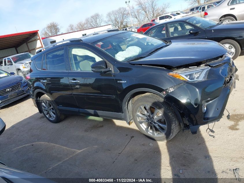 2018 Toyota Rav4 Hybrid Limited VIN: JTMDJREV5JD185728 Lot: 40833458