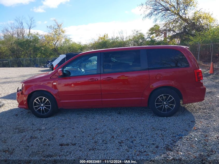 2014 Dodge Grand Caravan Se 30Th Anniversary VIN: 2C4RDGBG8ER451818 Lot: 40833461