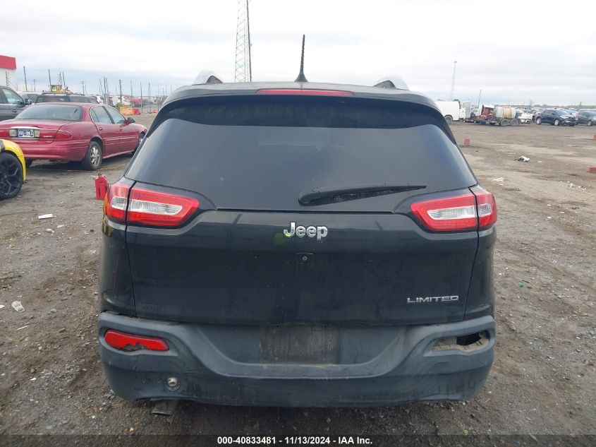 2016 Jeep Cherokee Limited VIN: 1C4PJLDB7GW158058 Lot: 40833481