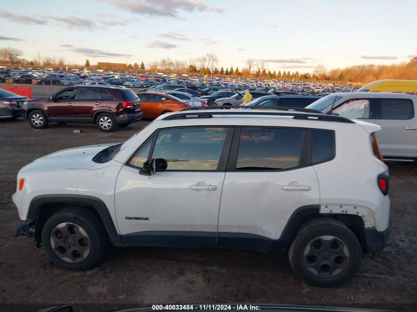 2017 Jeep Renegade Sport 4X4 VIN: ZACCJBABXHPG54760 Lot: 40833484