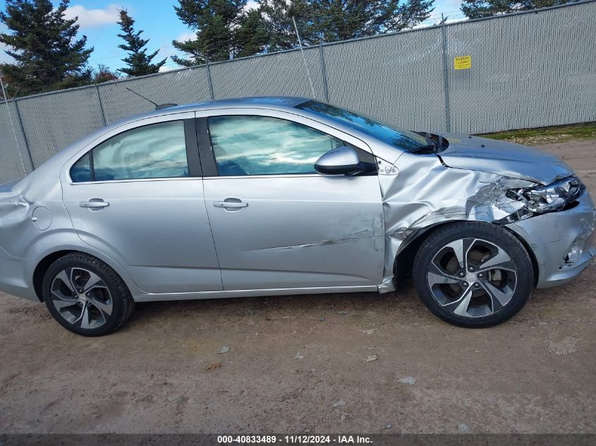 2018 Chevrolet Sonic Premier Auto VIN: 1G1JF5SBXJ4135858 Lot: 40833489