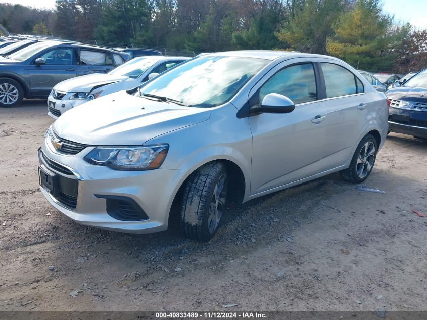 2018 Chevrolet Sonic Premier Auto VIN: 1G1JF5SBXJ4135858 Lot: 40833489