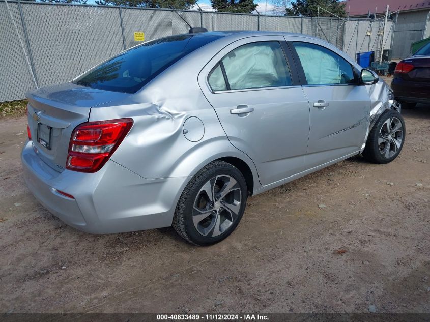 2018 Chevrolet Sonic Premier Auto VIN: 1G1JF5SBXJ4135858 Lot: 40833489