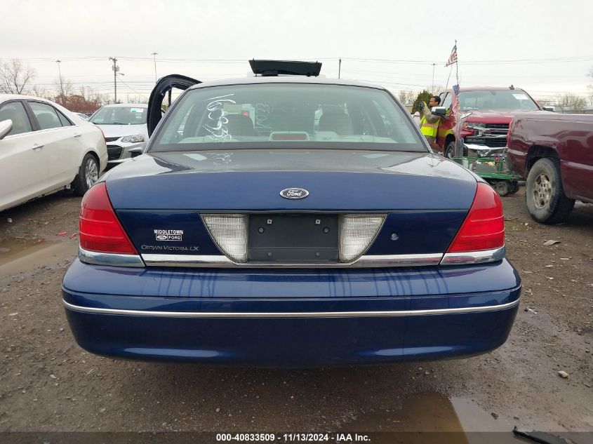 2004 Ford Crown Victoria Lx VIN: 2FAFP74W74X160337 Lot: 40833509