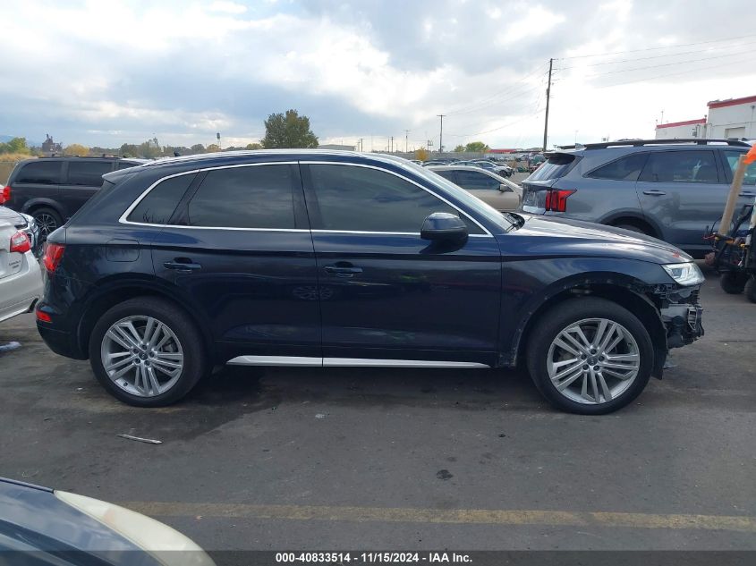 2018 Audi Q5 2.0T Premium/2.0T Tech Premium VIN: WA1BNAFY8J2218720 Lot: 40833514