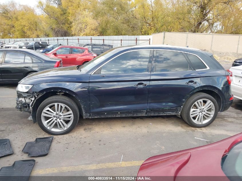 2018 Audi Q5 2.0T Premium/2.0T Tech Premium VIN: WA1BNAFY8J2218720 Lot: 40833514