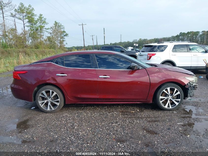 2016 Nissan Maxima 3.5 Platinum/3.5 S/3.5 Sl/3.5 Sr/3.5 Sv VIN: 1N4AA6AP9GC441026 Lot: 40833524